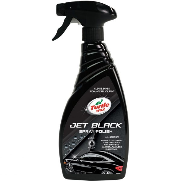 Juodas purškiamas vaškas HYBRID JET BLACK Turtle Wax® 500ML